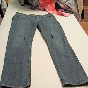 Rock & Republic Women's Skinny Jeans in Denim Blue, Waist 14.5, Rise 8, Inseam29